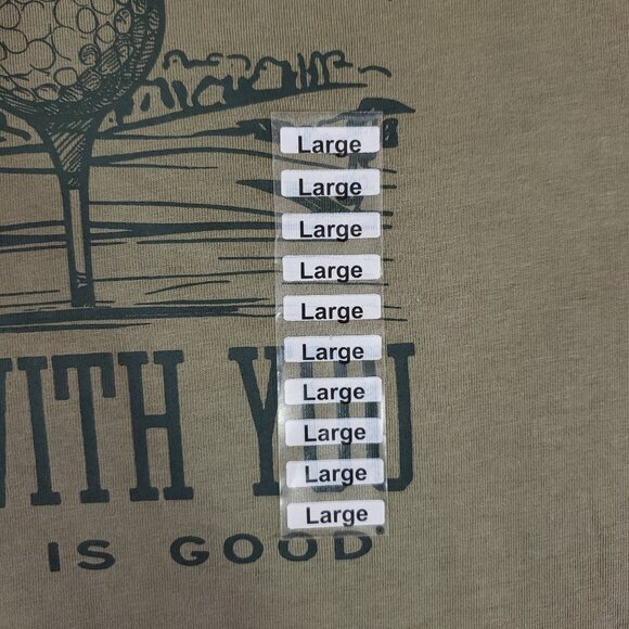 NWT Life is Good Mens Large May the Course be with You SS Crusher Tee Shirt - Picture 7 of 12